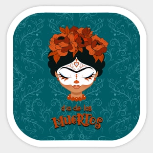 DIA DE LOS MUERTOS Sticker